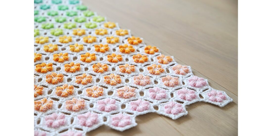 Flower Shower Blanket Scheepjes